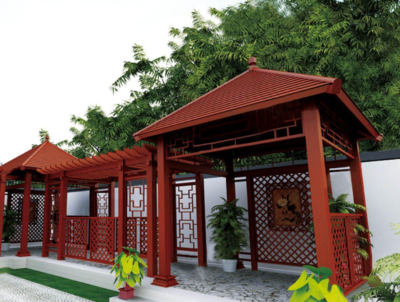 圣凯斯凉亭葡萄架3